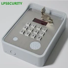 Пульт дистанционного управления LPSECURITY GSM, домофон + клавиатура-система входа, автоматизация ворот, беспроводные ворота и двери, от мобильный телефон