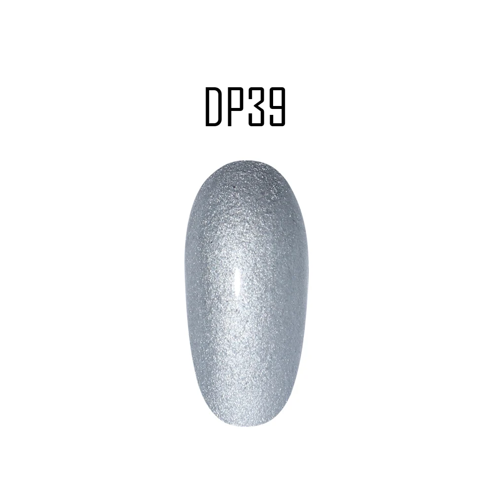DP39 10 г окунания порошки для ногтей Базовое покрытие французский дизайн ногтей хлопья украшения неоновый цвет хромированный лак для ногтей маникюр SADP29-44 - Цвет: DP39