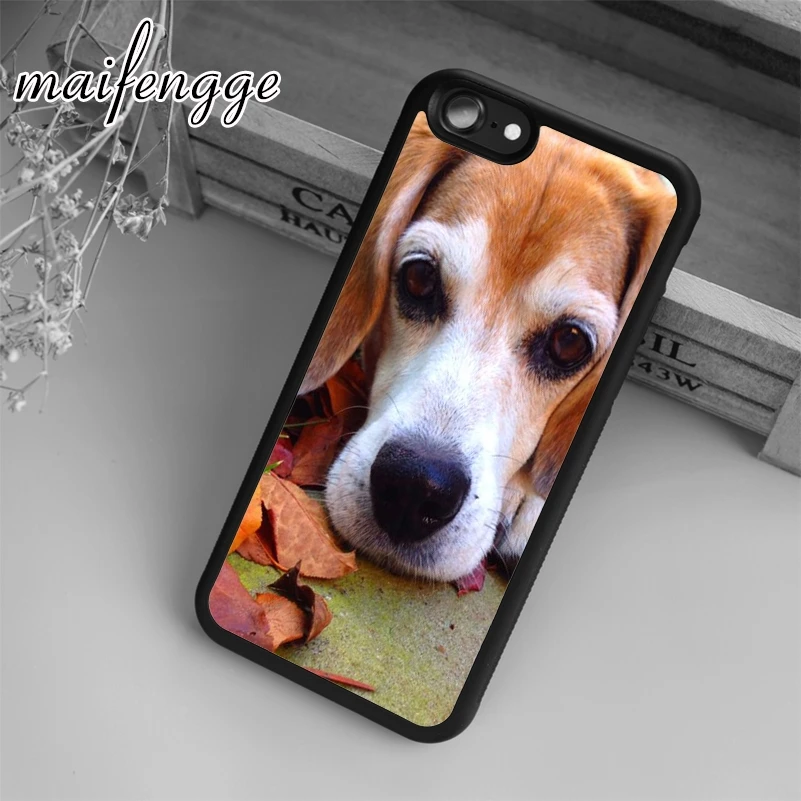 Чехол с надписью maifengge Beagle для iPhone 5 6 6s 7 8 plus X XR XS max 11 12 Pro Samsung Galaxy S7edge S8 S9 S10 |