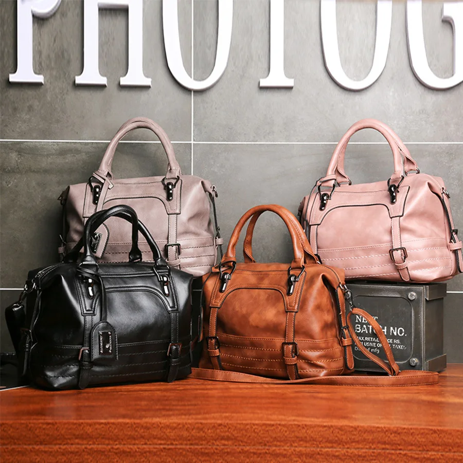 Женская сумка на одно плечо LANLOU модная с раздельным соединением 2019|Сумки ручками|