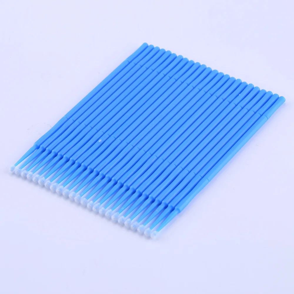 100 шт. одноразовые Микро Кисти для ресниц палочки туши аппликатор палочка кисти