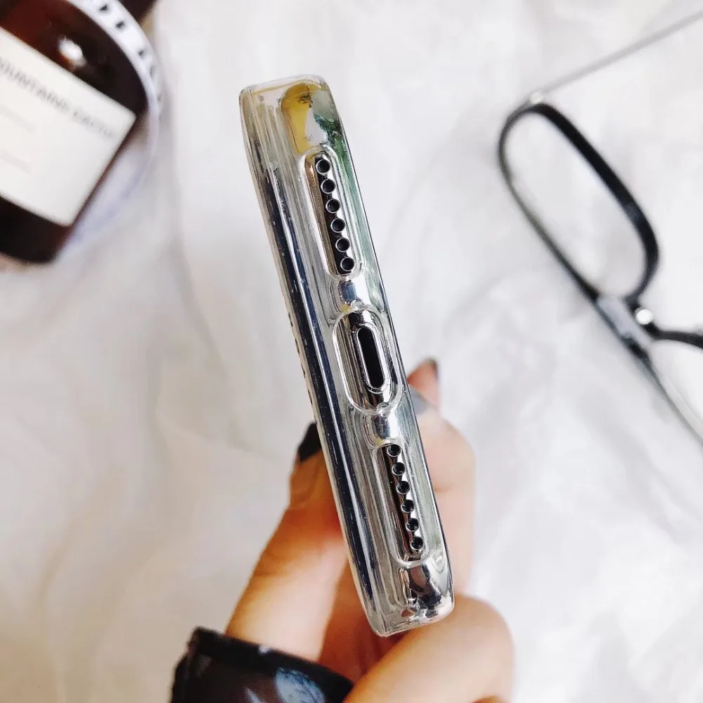 Кофейная чашка черный бриллиант светлый блестящий чехол для iphone X 8 7 6 S Plus