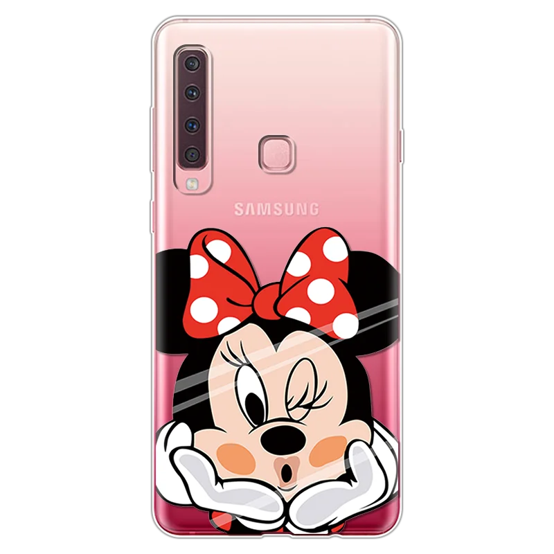 mini Мультяшная пара для samsung Galaxy Funda A9 чехол Мягкая силиконовая задняя крышка чехол для телефона для Galaxy A9 SM-A920F A920 Забавный чехол - Цвет: mini