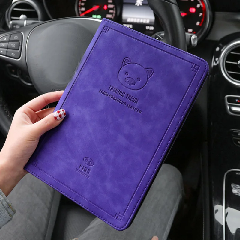 Для ipad pro 11 чехол с милой собачкой поросенком противоударный чехол-книжка для ipad pro 11 Магнитный откидной чехол с функцией автоматического сна/пробуждения чехол