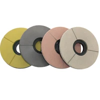 4 10 inch diamond resin round buff polishing disc pads 100 250 mm grinding granite marble concrete surface abrasive stone tools