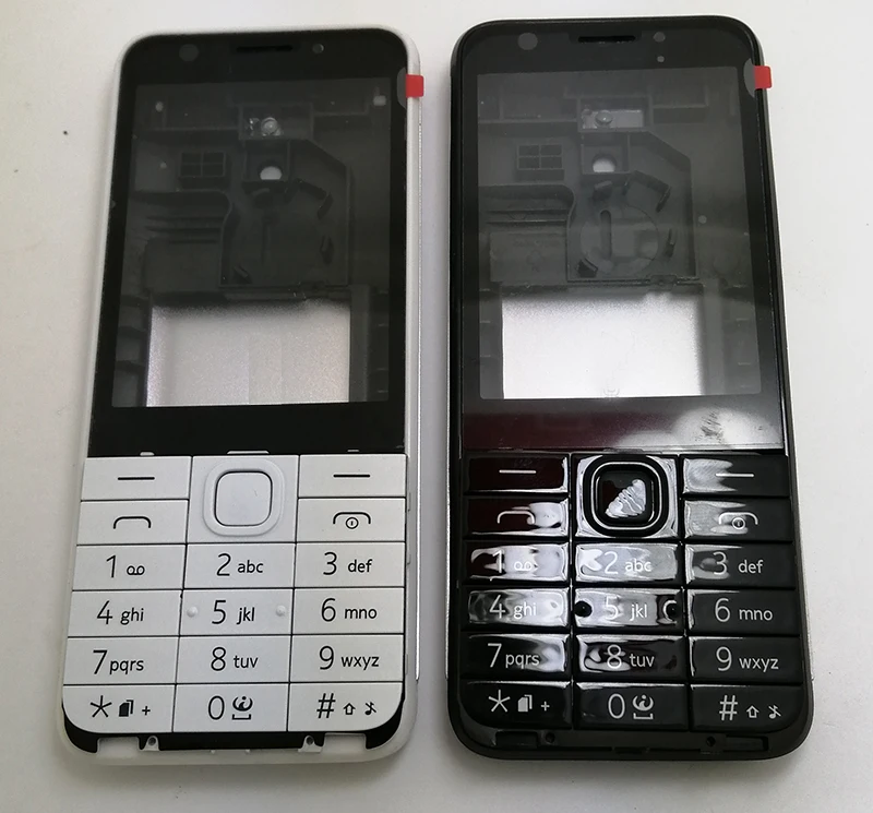 Новый Белый Черный чехол с полным корпусом и клавиатурой для Nokia 230 230ds RM 1172