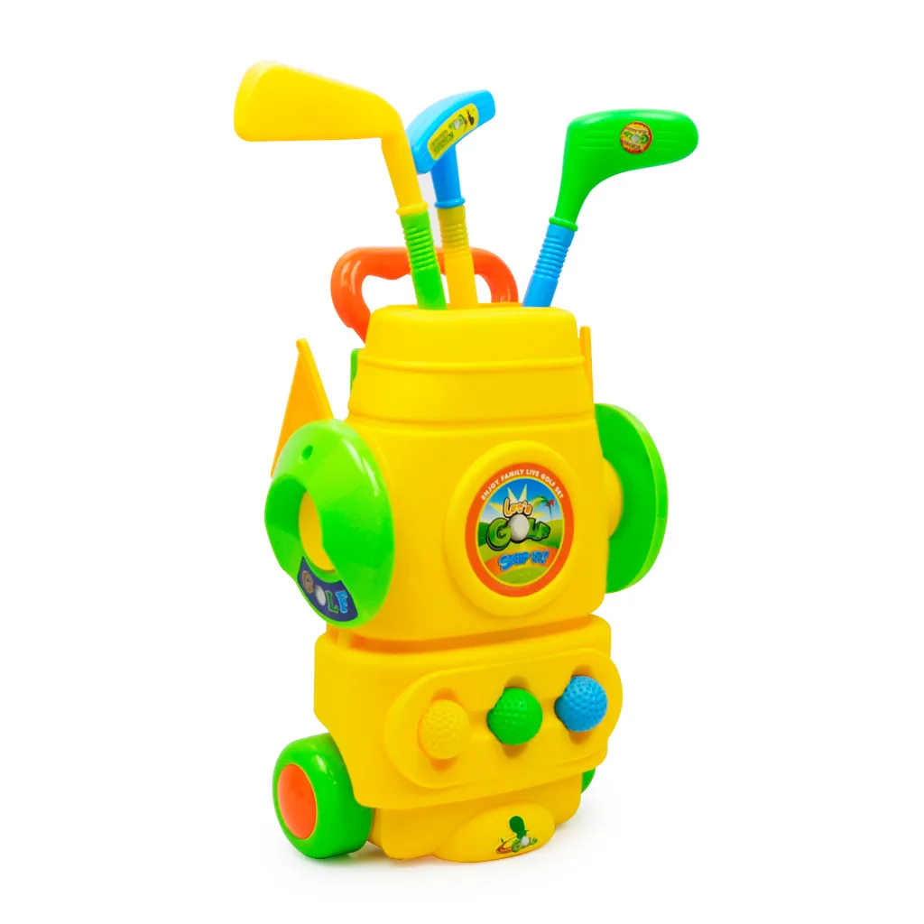 Fun Young Golfer Sports Toy Kit for Boys &ampGirls Promotes Physical &amp Mental boys girls sports toy kit FOR CHILDREN A613 |
