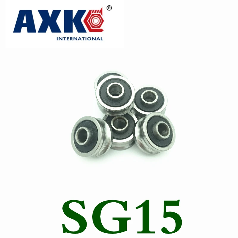 Бесплатная доставка Axk 20 шт. Sg15 2rs U образные шарикоподшипники 5*17*8*9 75 мм