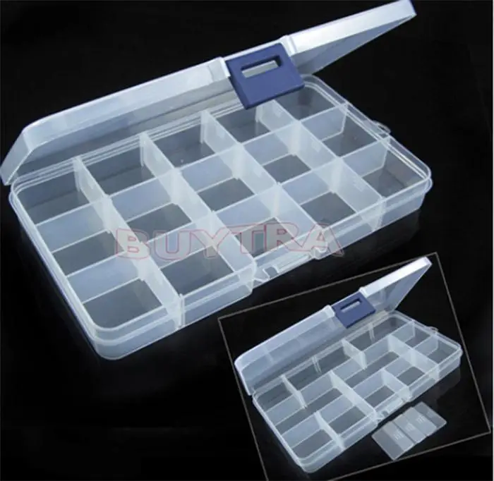 Пластиковый прозрачный ящик для ювелирных изделий пластиковый чехол хранения