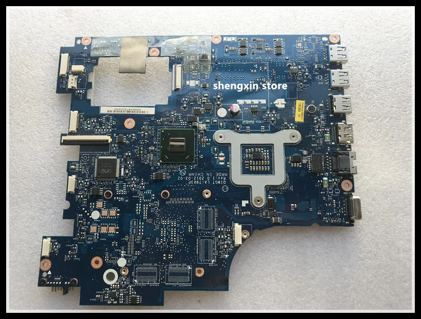 Для ноутбука Lenovo g780 системная плата QIWG7 LA 7983P HM77 PGA989 тест 100%|Материнские платы| |