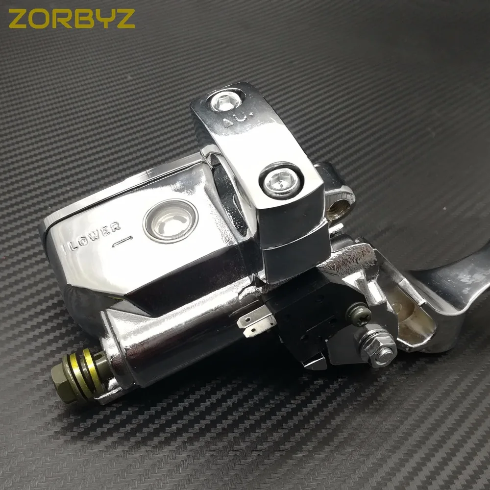 ZORBYZ 1 дюйм 25 мм хромированный крестовой рычаг управления на руль резервуар