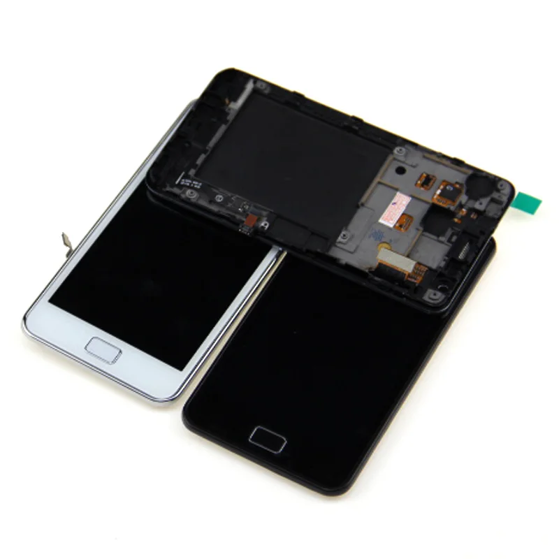 Высококачественный ЖК дисплей для Samsung Galaxy S2 I9100 сенсорный экран дигитайзер