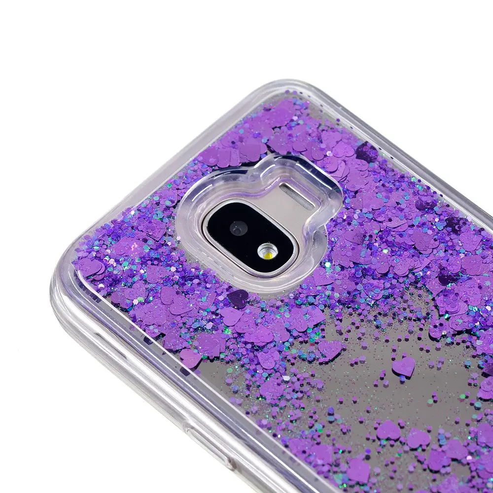 Зеркальный чехол для Samsung Galaxy J2 Pro 2018/J 2 2018 с жидким зыбучим песком J250 J250F/DS SM-J250F/DS