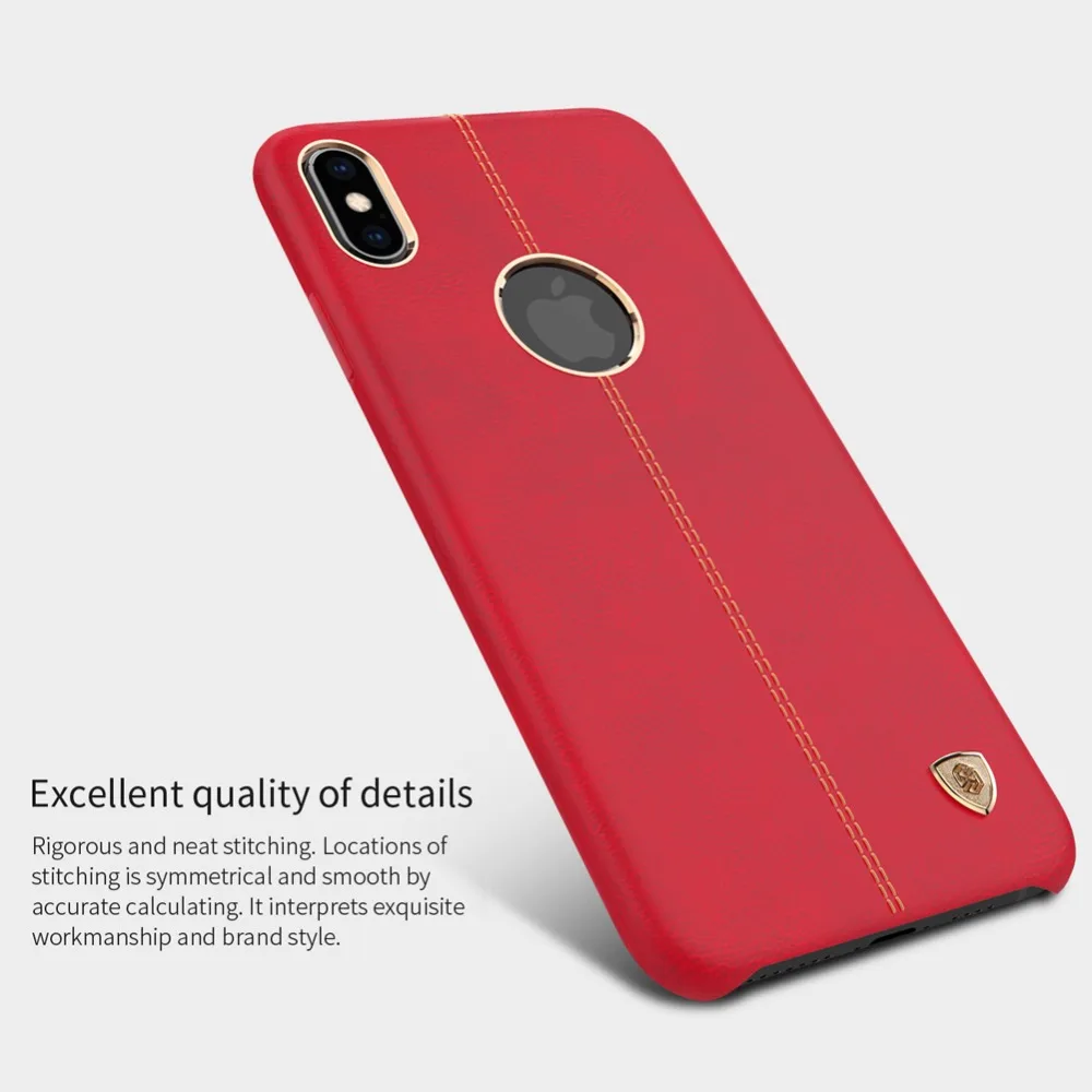 Для iPhone XS Max чехол Nillkin Englon чехол для телефона кожаный чехол для iPhone XS Max XR X Nilkin чехол для телефона