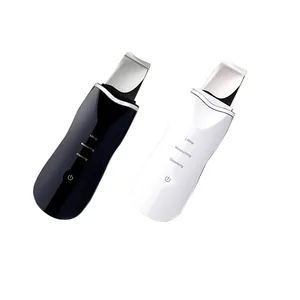 Мощный ультразвуковой скраб для кожи лица, угри, удаление акне, пилинг для лица, очиститель, уход за красотой, очищающая машина, спа-массажер