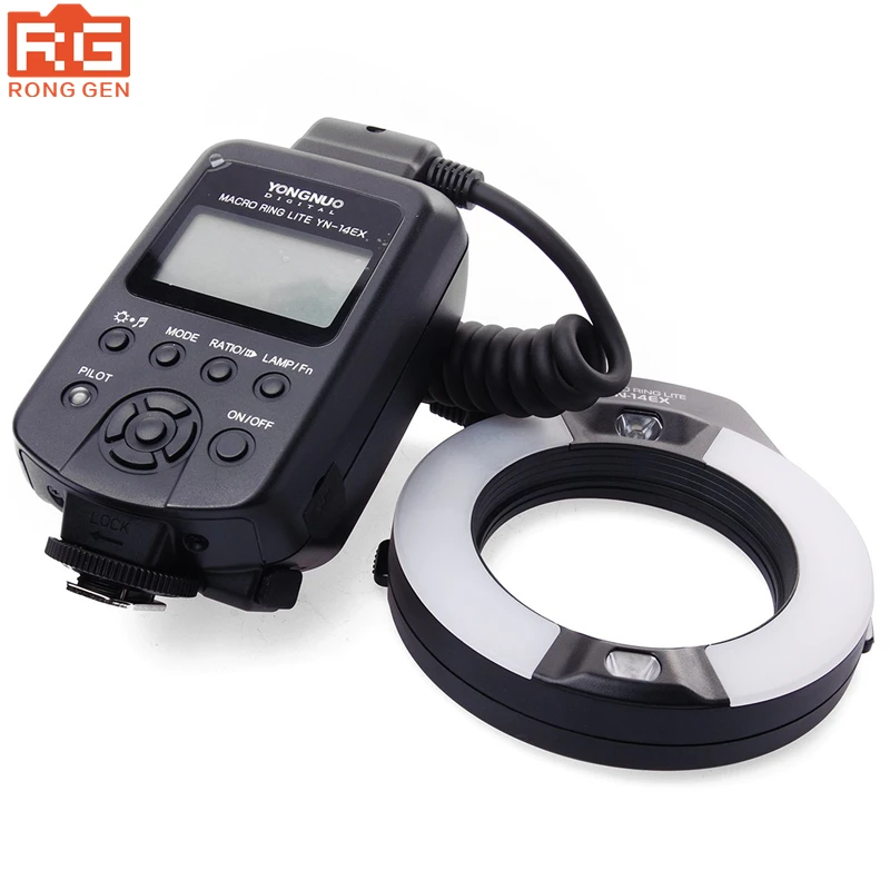 Yongnuo YN 14EX YN14EX TTL LED Macro Ring Lite Flash Speedlite светильник переходным кольцом для Canon EOS DLSR как