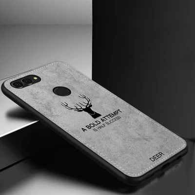 Для huawei GR5 чехол мягкий чехол для телефона для huawei GR 5 Защитная крышка G R 5 ткань+ ТПУ чехол s оболочка задняя крышка - Цвет: P Smart