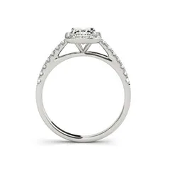 LESF роскошные свадебные аксессуары 3 ct CZ кольца наборы Кольца из стерлингового серебра 925 для женщин подарок для невесты - Цвет основного камня: White Gold Plated