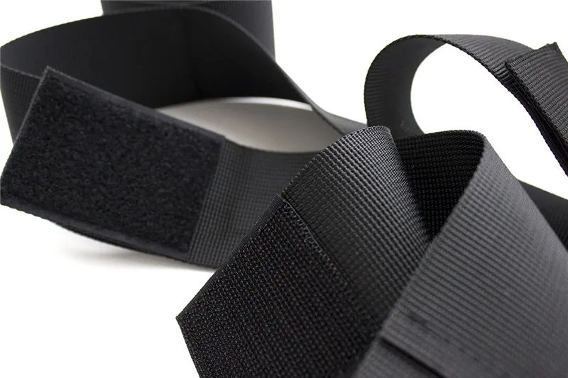 Мужские наручники и браслеты на запястье черные нейлоновые БДСМ бондаж набор для