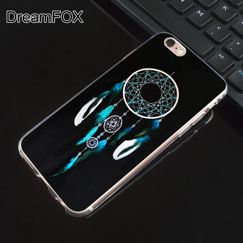 Мягкий силиконовый чехол M172 Blue Catcher Dreams из ТПУ для Apple iPhone 11 Pro X XR XS Max 8 7 6 6S Plus 5 5S SE 5C 4