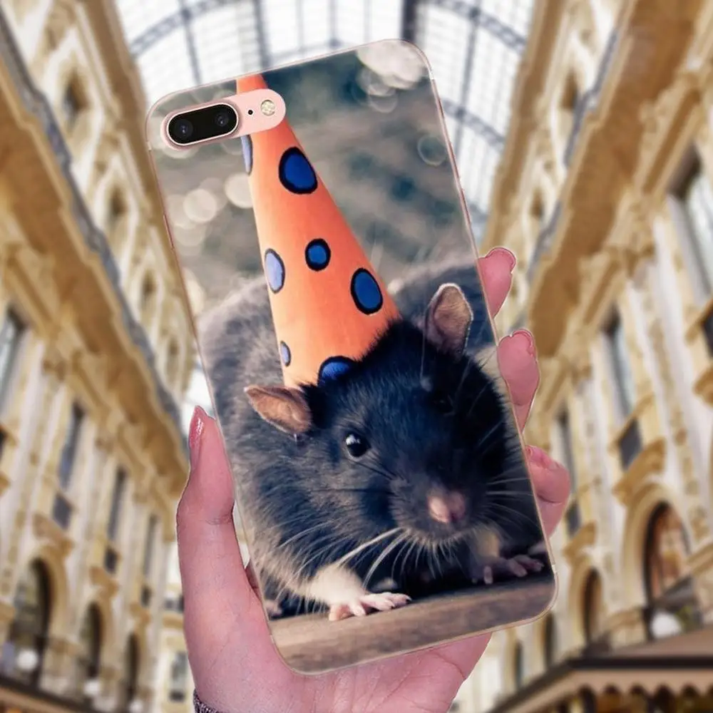 Высококачественные классические Чехлы для мобильных телефонов Rat Classic Apple iPhone X XS
