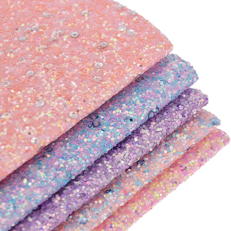 1/2 ярдов объемные блестящие кожаные листы ткань из искусственной кожи для бантов