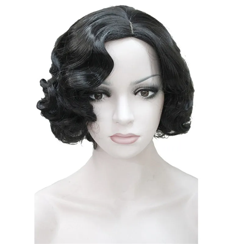 StrongBeauty короткий волнистый парик блондинка черный коричневый красные