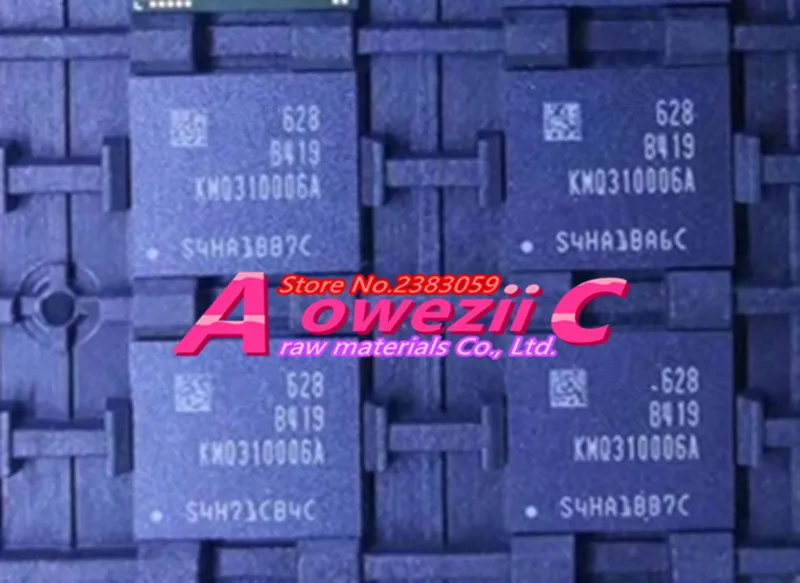 

Aoweziic, новинка 100%, оригинальный телефон, чип памяти BGA KMQ310006A B419