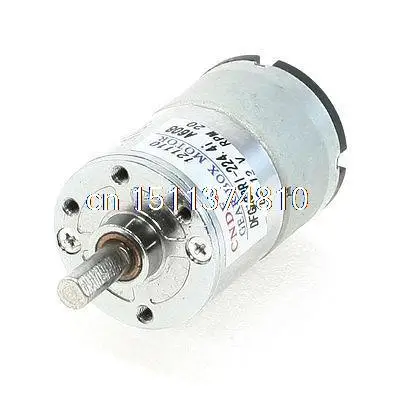 32 мм диаметр корпуса две клеммы микро электродвигатель 12 В постоянного тока 20