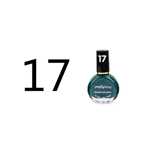 17 Biutee лак для ногтей 1 бутылка лак для ногтей и штамп лак для ногтей 26 цветов на выбор 10 мл штамп для дизайна ногтей - Цвет: 17