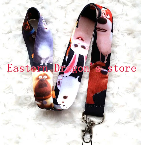20 Шт. Мультфильм Тайная Жизнь Домашних Животных Шеи Ремень Шнурки для ID Знак