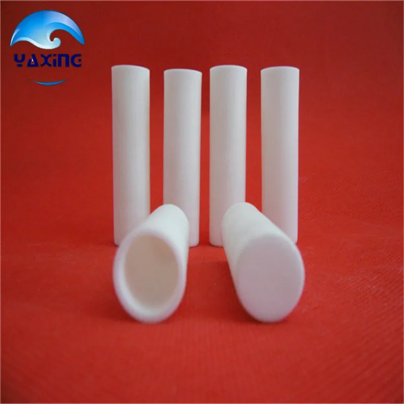 

dia35x100mm 65ml 99.5% alumina crucible cylindrical corundum crucible /Cylindrical ceramic refractorye crucible