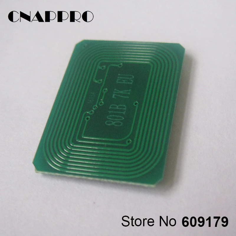 

EU 44643004 44643003 44643002 44643001 Toner Cartridge Chip For Okidata C821 C801 OKI data C 801 821 Printer Reset Chips