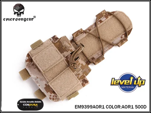 AOR1 Emersongear боевой шлем MK2 батарейный ящик противовес Мультикам Тактический шлем Чехол - Цвет: AOR1