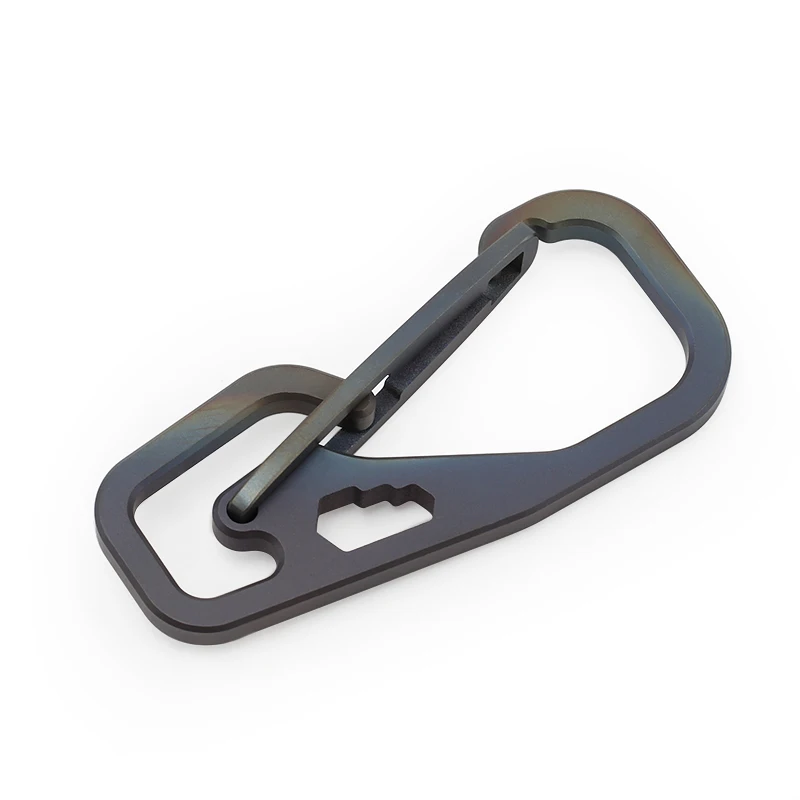 Открывалка для бутылок TC4 из титанового сплава пряжка ключей Мультитул