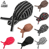 wholesale 2021 new pirate hat for top chef waiter hats hotel restaurant canteen bakery kitchen work wear master cook forward cap