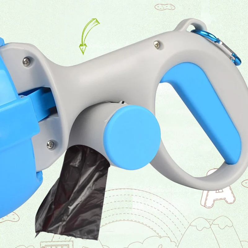 Высокое 2 в 1 Pooper Scooper Pet отходы Совок легко чистить захват для собак прогулки LG66 |