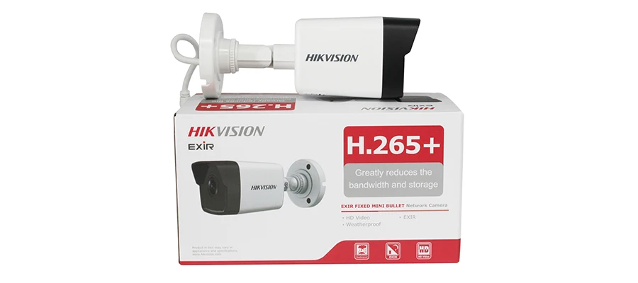HIK Новая камера видеонаблюдения DS-2CD1043G0-I 4MP ИК Сеть Пуля IP камера POE H.265+ Замена DS-2CD1041-I