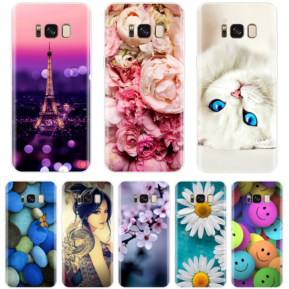 Модный чехол для телефона Samsung Galaxy S3 S5 S6 S7 Edge S8 S9 мягкий силиконовый из ТПУ Plus чехлы