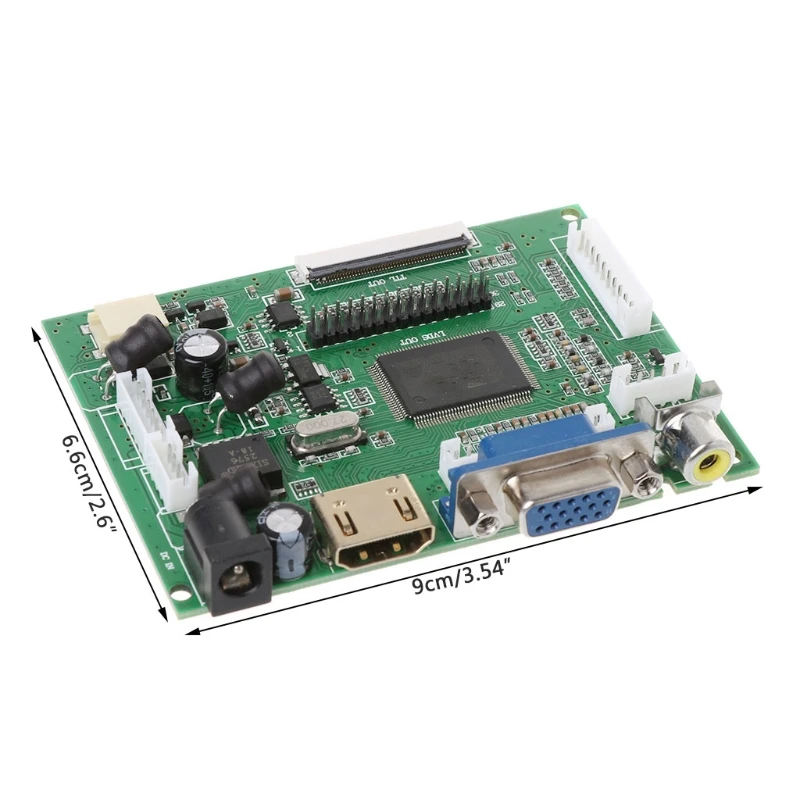 Плата драйвера ЖК дисплея AT070TN90/92/94 7 дюймов VGA 50pin плата контроллера TTL LVDS|Запасные