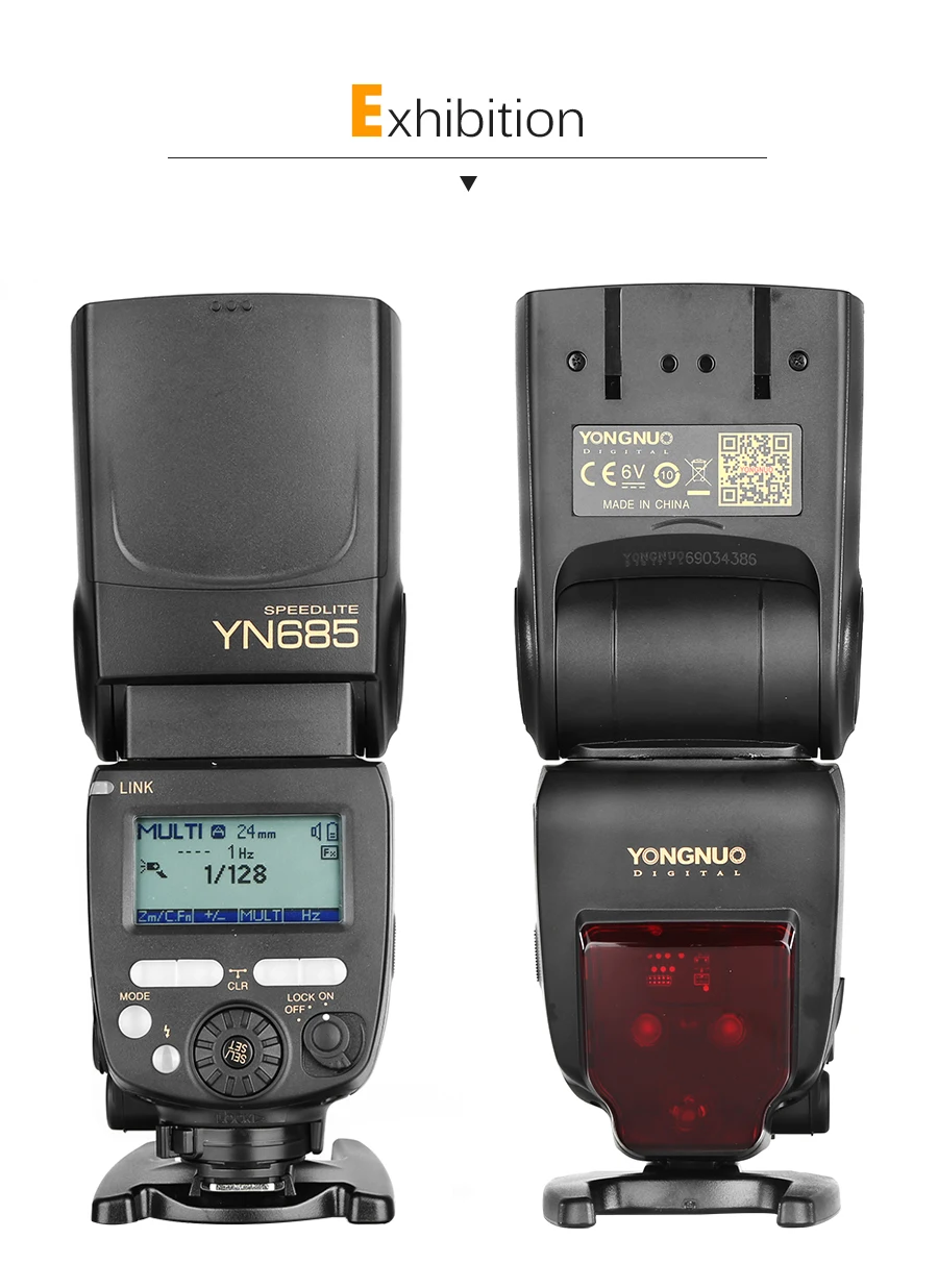 Светодиодная лампа для видеосъемки YONGNUO YN685 YN685C YN685N HSS ttl я ttl Беспроводной 2,4G Вспышка Speedlite для цифровой зеркальной камеры Canon Nikon Поддержка YN560IV YN560-TX RF605 RF603 II