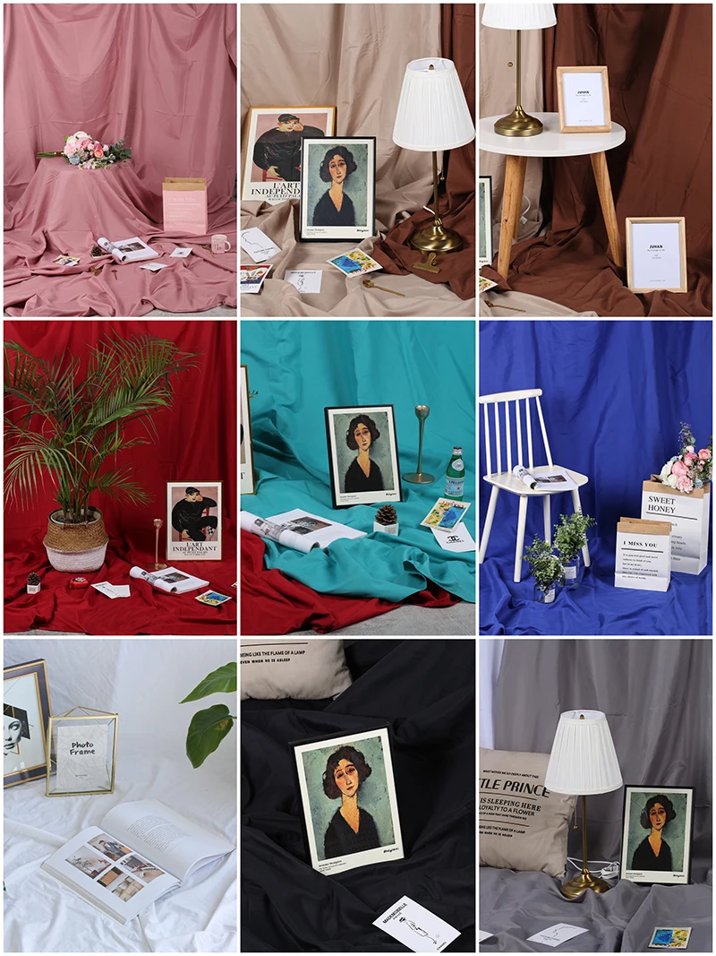 4x2,4 м Morandi цветные INS фотофоны для фотостудии тканевый фон для портретной съемки в Интернете прямые трансляции