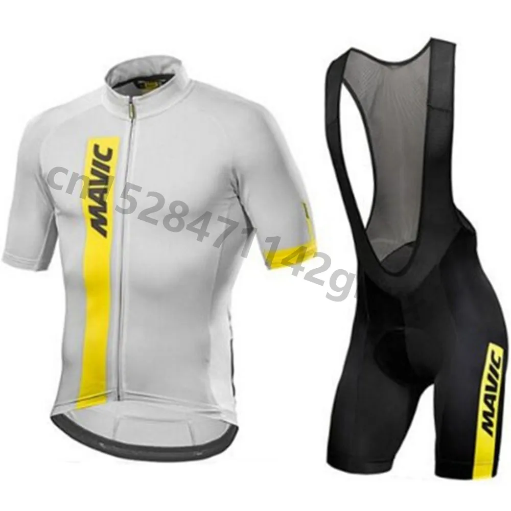 Новинка Mavic Pro Велоспорт Джерси Набор Maillot Ropa Ciclismo гоночная велосипедная Одежда Мужская одежда для горного велосипеда спортивный комплект для велоспорта