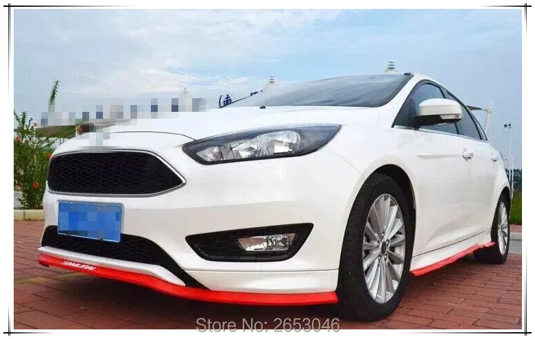 

Car Front Lip Side Skirt Body Trim Front Bumper For Ford Focus 2 Ford Focus 3 Mondeo EDGE Fiesta Taurus Dodge JCUV RAM Stickers
