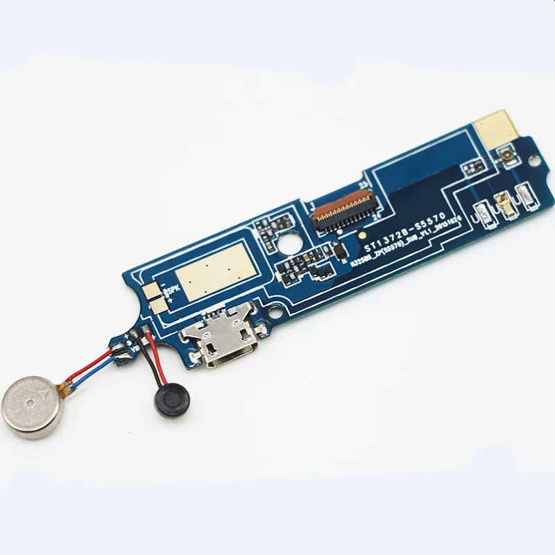 Оригинальная плата для зарядки с разъемом Micro usb Вибрационный микрофон сотового