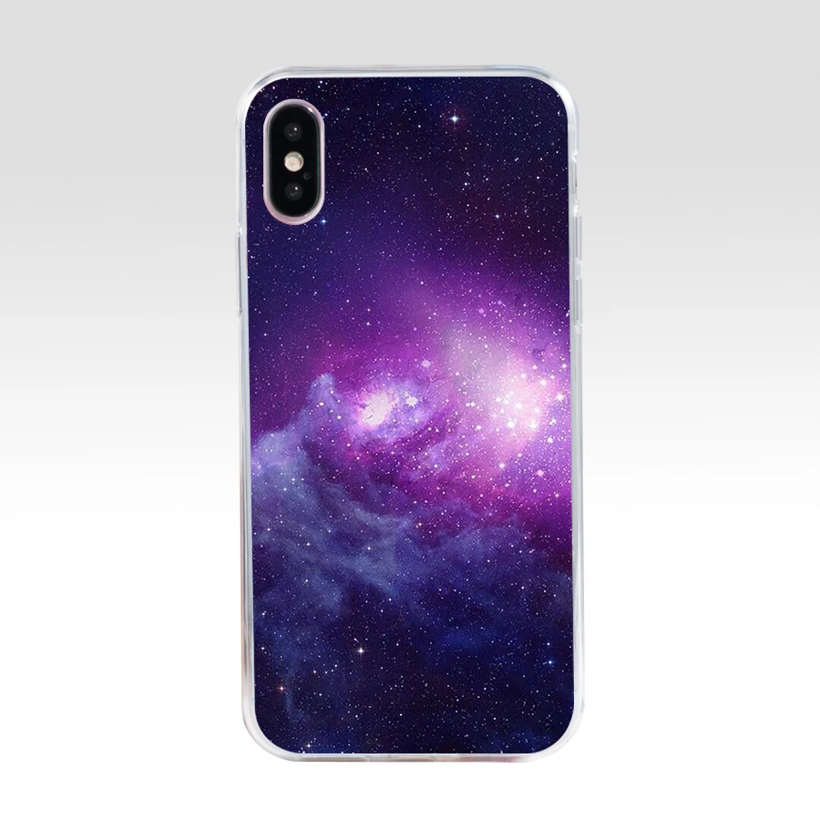 50AQ Art Star Tree Sky Space Мягкий Силиконовый ТПУ чехол для телефона iphone 5 5s se X XR XS Max |