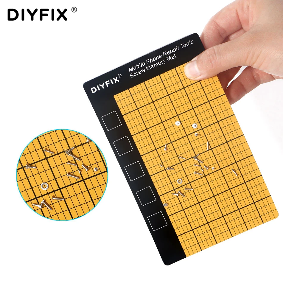 Магнитный коврик для винтов DIYFIX 1 шт. Рабочая панель карты памяти инструменты