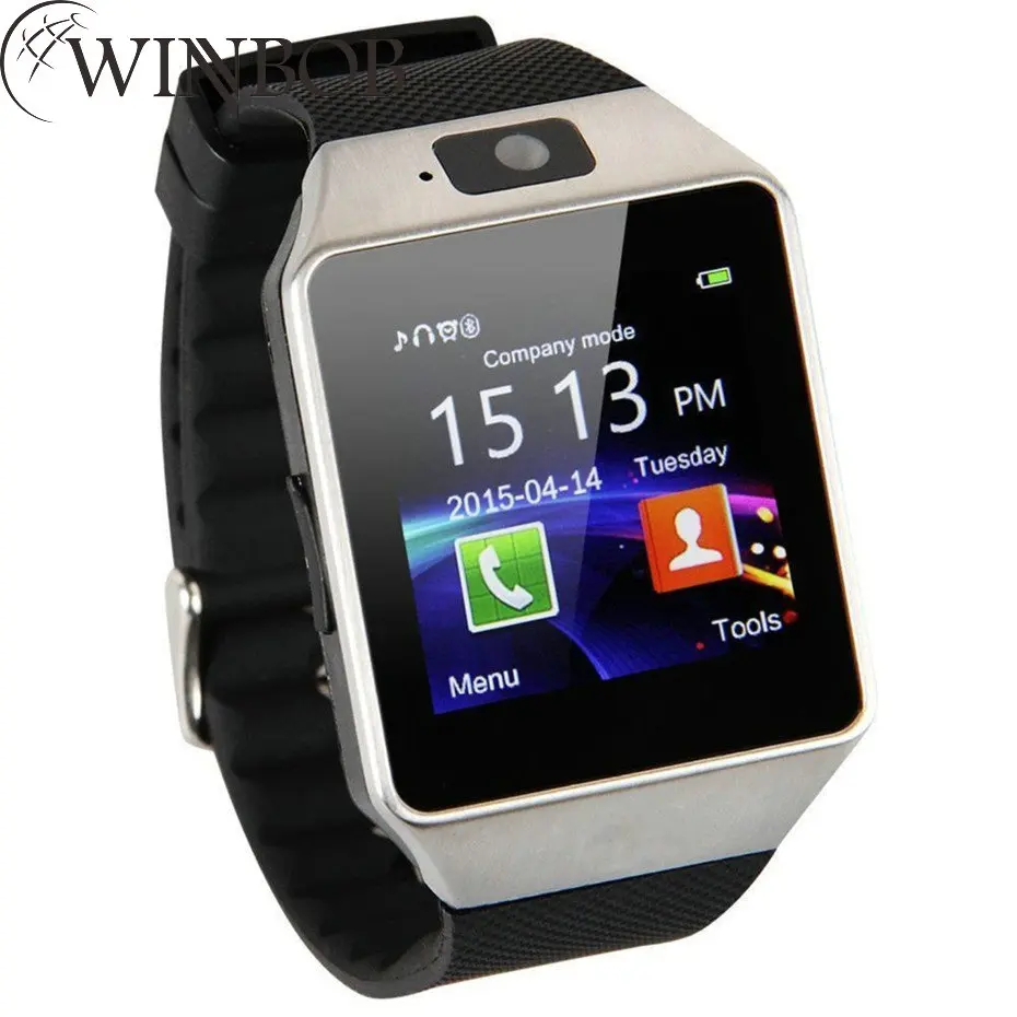Смарт-часы цифровые часы DZ09 с Для мужчин Женщин Bluetooth SIM карты Smartwatch для Камера