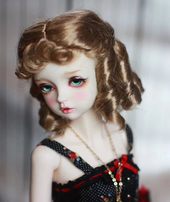 

D01-P480 детская игрушка ручной работы 1/3 1/4 аксессуары для куклы BJD/SD кукла парик плетение волос 1 шт.