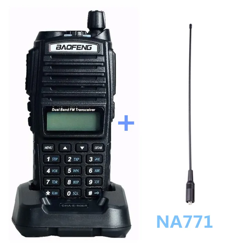 Add antenna2 UV82 двухстороннее радио 136-174/400-520 МГц Pofung UV 82 FM HF SSB трансивер telsiz Ham cb радиостанция Baofeng UV-82 рация - Цвет: Add antenna2